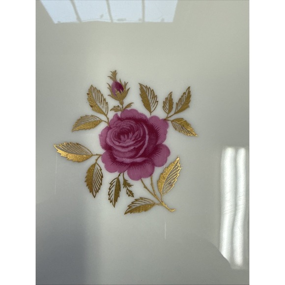 Roselyn X-304 24k Gilded Oval Meat Turkey Serving Platter 17x 12-1/2" XCOND VTG - Picture 2 of 5